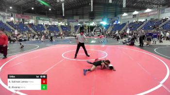 54 lbs 3rd Place - Anthony Salinas Lenox, Pomona Elite vs Bryan Alvarez, Nm Beast