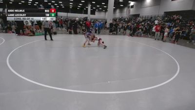 82 lbs Cons. Rd Of 16 - Jude Helmle, Wisconsin vs Lane LeColst, The Best Wrestler