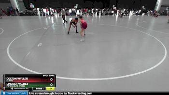 100 lbs Champ. Round 3 - Colton Wyller, Illinois vs Lincoln Valdez, Pomona Elite (PWCC)