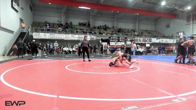 73 lbs Round Of 16 - Brayden Bess, McAlester Youth Wrestling vs Carlos Cabrera, Warner Eagles Youth Wrestling