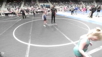 62 lbs Consi Of 4 - Bryar Burch, Dark Cloud Wrestling Club vs Emeree Calkins, Pawhuska Elks Takedown