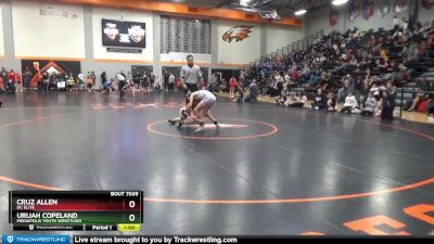 BN-9 lbs Cons. Semi - Cruz Allen, DC Elite vs Urijah Copeland, Mediapolis Youth Wrestling