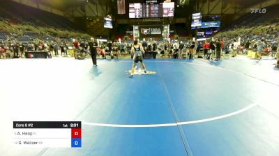 150 lbs Cons 8 #2 - Anderson Heap, FL vs Griffin Walizer, PA