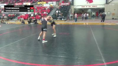 184 lbs Cons. Round 2 - Ethan Nicholas, Northeastern Oklahoma A&M vs Tyler Medeiros, Murray State College