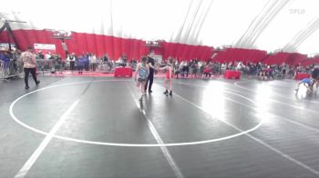 120 lbs Round 2 - Tatum James, Mineral Point Wrestling Club vs Alaina Roffers, Aviators Wrestling