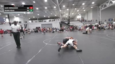 106 lbs Round 2 (6 Team) - Alex Hernandez, Barn Brothers BlueWave vs Elijah Foltz, Palm City Thundercats