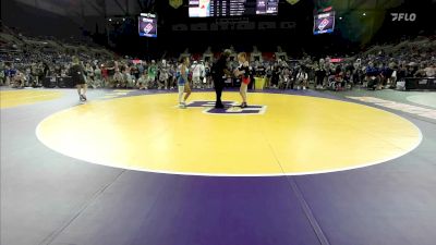 110 lbs Cons 16 #1 - Kaylin Taylor, MT vs Kennedy Perez, MI