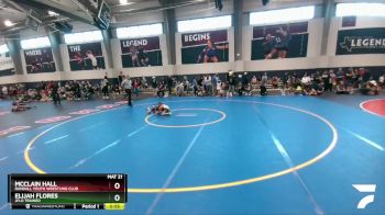 50 lbs 5th Place Match - McClain Hall, Randall Youth Wrestling Club vs Elijah Flores, Jflo Trained