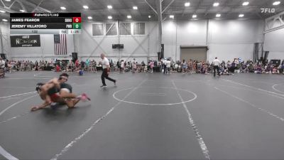132 lbs Round 2 (6 Team) - James Fearon, DURO vs Jeremy Villatoro, Prime Wrestling Black