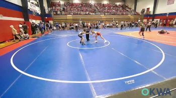 70 lbs Semifinal - Nash Denison, Team Tulsa Wrestling Club vs Nickolas Zelaya, Catoosa Youth Wrestling