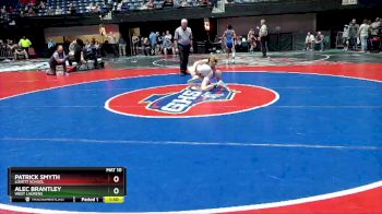 4A-106 lbs Quarterfinal - Alec Brantley, West Laurens vs Patrick Smyth, Lovett School