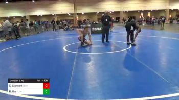 170 lbs Consolation - Cedric Stewart, Georgia vs Riley Orr, Florida