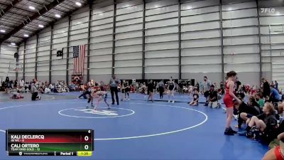 95 lbs Semis - R1 Wb - KALI DECLERCQ, ISI WC vs Cali Ortero, Team Ohio Gold