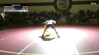 144 lbs Round 1 (4 Team) - Joseph Austin, Dripping Springs High School vs Michael Ortega, San Antonio Johnson