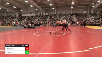 145 lbs Quarterfinal - Aj Falcone, NJ vs Tyler Hood, VA