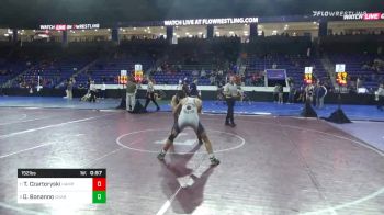 152 lbs Quarterfinal - Thomas Czartoryski, Hampden Charter vs Dominic Bonanno, Chariho