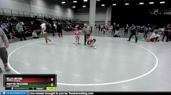 80 lbs Cons. Semi - Paityn McCann, Lady Outlaws vs Ella Heyne, Combat School