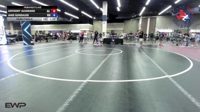 53 lbs Semifinal - Anthony Alvarado, All American Wrestling Club vs Jake Gonzales, Vici Wrestling Club