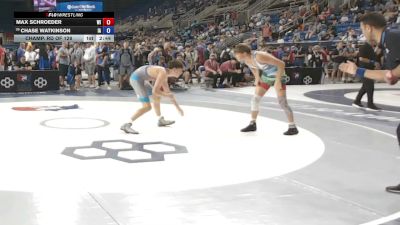 120 lbs Champ. Rd Of 128 - Max Schroeder, Wisconsin vs Chase Watkinson, Iowa