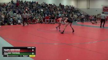 106 lbs Cons. Semi - Elijah Hernandez, Central Of Grand Junction vs Raleigh Thomson, Uintah