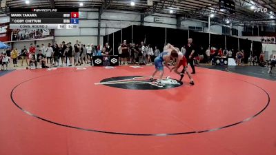 74 kg Cons. Round 3 - Mark Takara, Brunson UVRTC vs Cody Chittum, Boom Ranch
