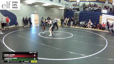 125 lbs. Cons. Round 6 - Londyn Long, Collinsville vs Kyah Leyba, Broken Arrow