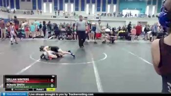 56 lbs Round 6 (8 Team) - Ronan Smith, Florida Scorpions Black vs Kellan Winters, U2 Upstate Uprising