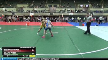 115 lbs Round 5 - Easton Oswskey, Superior Wrestling Academy vs Killian Pagor, Tomah Youth Wrestling