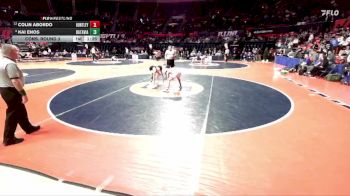 3A 113 lbs Cons. Round 3 - Colin Abordo, Huntley vs Kai Enos, Batavia