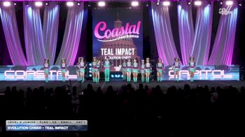 Evolution Cheer - Teal Impact [2026 L4 Junior - Flex - D2 - Small Day 1] 2026 Coastal at the Capitol Super Nationals