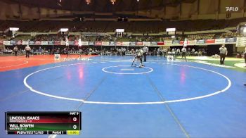 106 lbs Finals (2 Team) - Lincoln Isaacs, Independence vs Will Bowen, Westfield