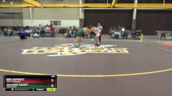 285 lbs Semifinal - RIchard Knapp, Brockport vs Ben DePrest, Ohio Northern