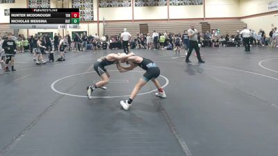 72 lbs Round 1 (8 Team) - Nicholas Messina, The Outsiders vs Hunter McDonough, Team Blue Hen