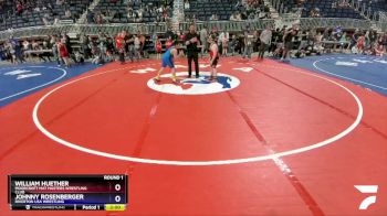 120 lbs Round 1 - William Huether, Moorcroft Mat Masters Wrestling Club vs Johnny Rosenberger, Riverton USA Wrestling