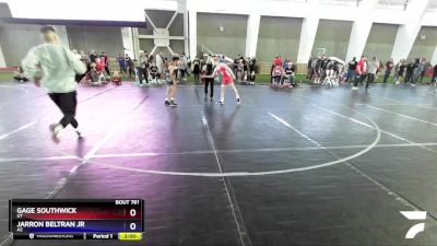 92 lbs Semifinal - Gage Southwick, UT vs Jarron Beltran Jr, AZ