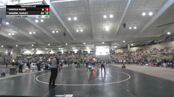 A 120 lbs Cons. Semi - Harold Ward, Greenbrier High School vs Gabriel Oakley, Greeneville High School
