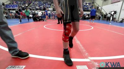 88 lbs Semifinal - Price Cunningham, Barnsdall vs Sawyer Dorton, Grove Takedown Club