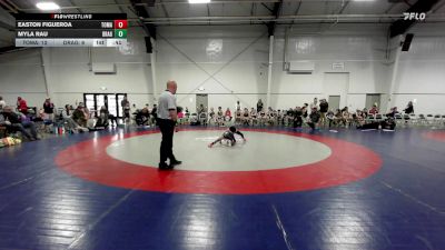 60 lbs Rr Rnd 1 - Easton Figueroa, Tomahawk Wrestling ES vs Myla Rau, Dragons Junior Wrestling Club ES