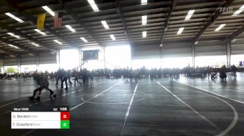 86 lbs Rr Rnd 1 - Uriah Barabin, Grindhouse WC vs Tyrese Crawford, Ready RP Nationals Wrestling Team