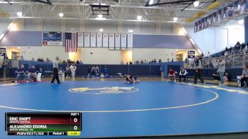 120 lbs 1st Place Match - Alejandro Edoria, Ocean Springs, MS vs Eric Swift, Desoto Central