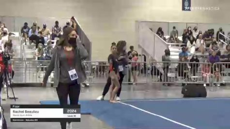 Rachel Beaulieu - Floor, Roots Gym #444 - 2021 USA Gymnastics Development Program National Championships