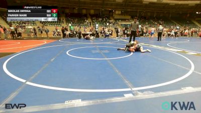70-73 lbs Consolation - Nikolas Ortega, Keystone Wrestling Club vs Parker Mabe, Vian Wrestling Club