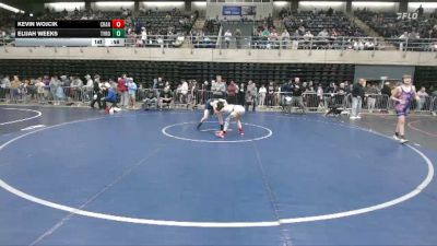 86 lbs Semifinal - Kevin Wojcik, Cranford vs Elijah Weeks, Tyrone