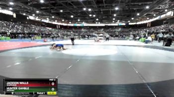 138 lbs Cons. Round 4 - Hunter Gamble, Orofino vs Jackson Walls, Scappoose