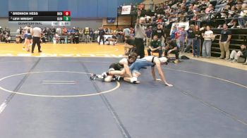 2 - 144 lbs Quarterfinal - Brennon Hess, Richlands vs Levi Wright, Glenvar