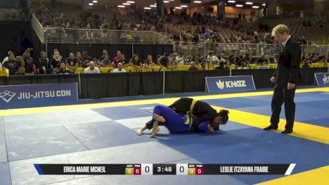 Leslie Itzayana Fraire vs Erica Marie McNeil 2025 Pan Kids Jiu-Jitsu IBJJF Championship