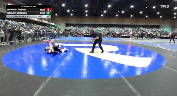 140 lbs Consi Of 8 #2 - Danika Larsuel, Marina vs Kesley Simpson, Wasatch