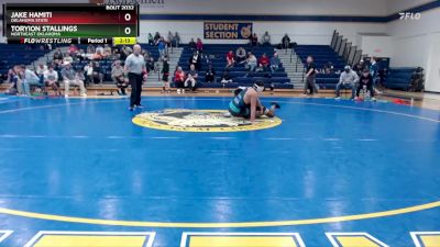 141 lbs Quarterfinal - Jake Hamiti, Oklahoma State vs Toryion Stallings, Northeast Oklahoma