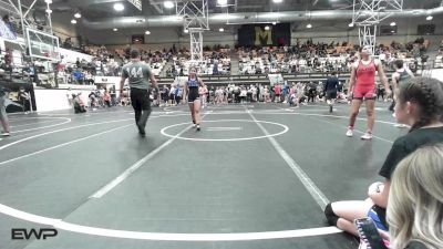 126 lbs Consolation - Lulu Tahdooahnippah, Elgin Wrestling vs Emily Bryson, Hennessey Takedown Club