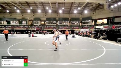 132 lbs Final - Nic Bouzakis, Wyoming Seminary vs Spencer Barnhart, Malvern Prep